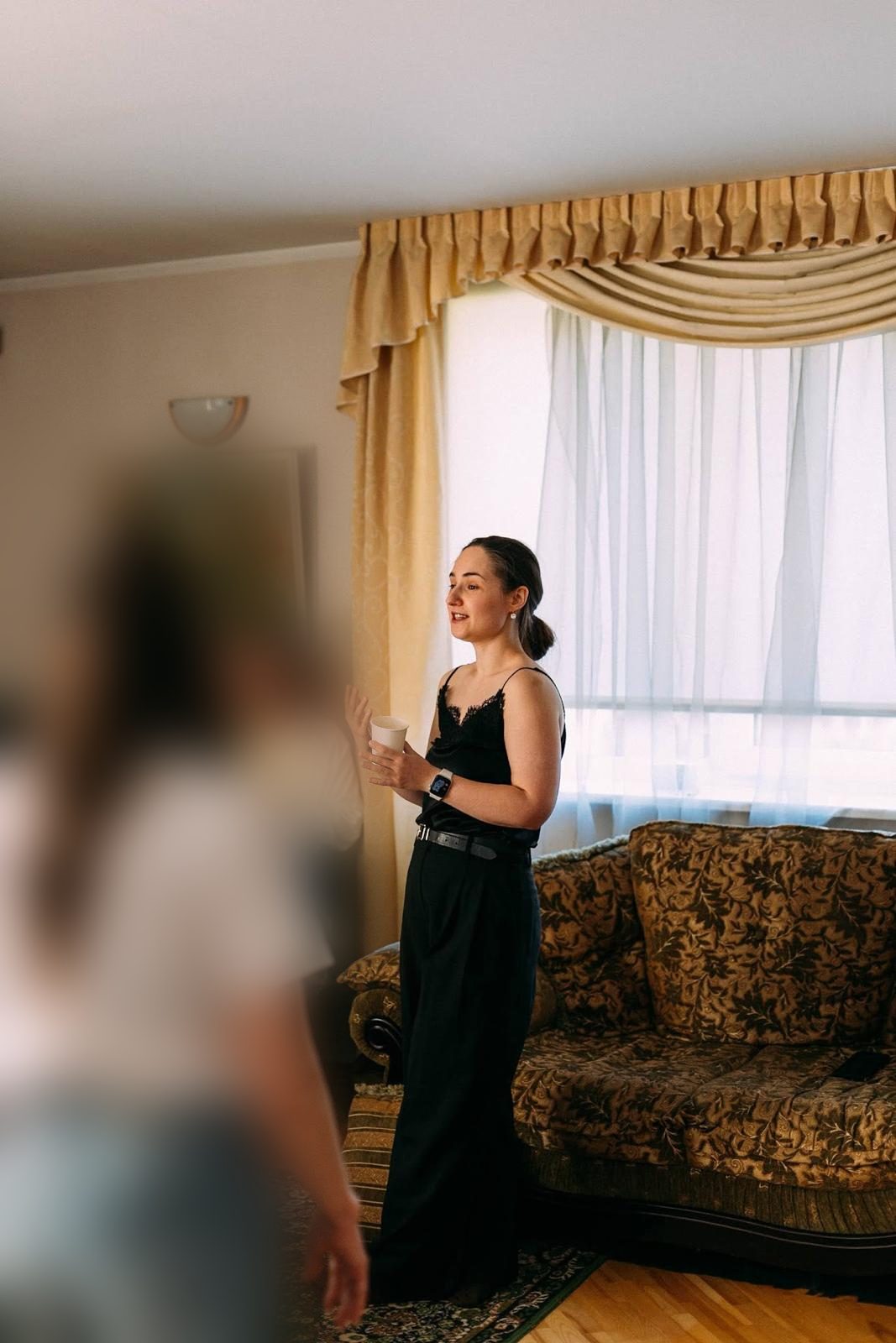 Viktorija Garanča facilitating a small-group workshop